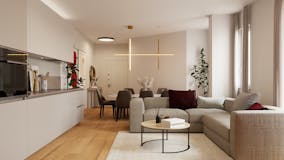 Two-bedroom Apartment of 95m² in Via Domenichino 11