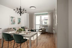 Three-bedroom Apartment of 135m² in Via Bardonecchia 95