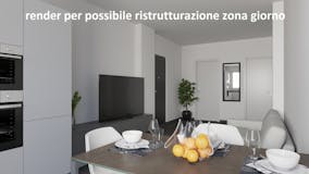 Two-bedroom Apartment of 82m² in Via Michele Coppino 97