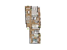 Three-bedroom Apartment of 155m² in Via Laurentina 193