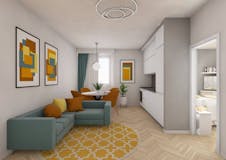 One-bedroom Apartment of 50m² in Viale Liegi 32