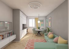One-bedroom Apartment of 50m² in Viale Liegi 32