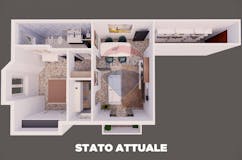 One-bedroom Apartment of 49m² in via Alessandro Piola Caselli 41