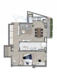 One-bedroom Apartment of 60m² in Via Alfonso Capecelatro 14
