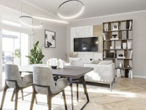 One-bedroom Apartment of 86m² in viale Monza 123