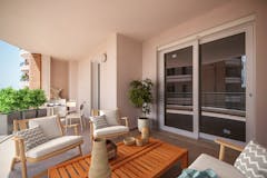 Three-bedroom Apartment of 103m² in Via di Casal Boccone 98